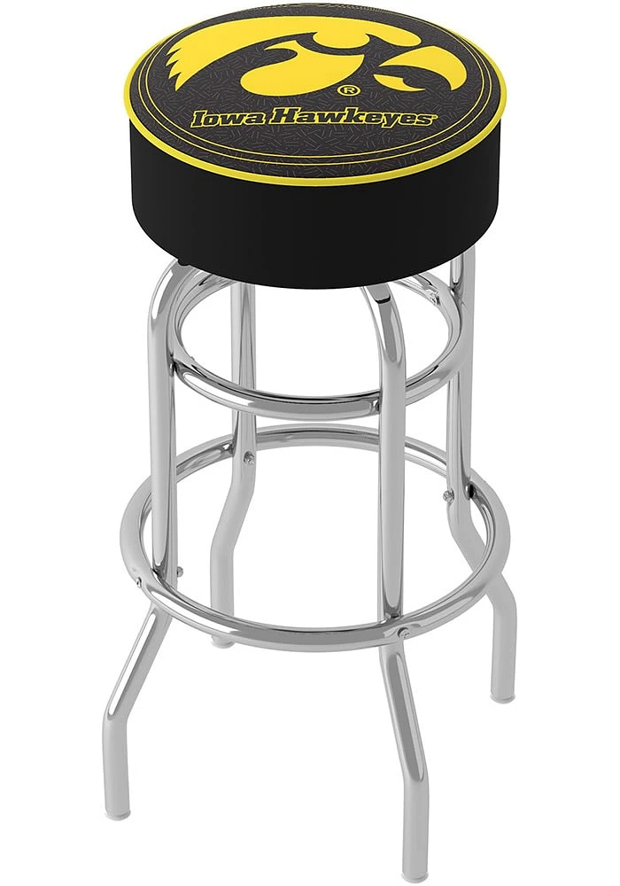 Iowa Hawkeyes Foam Padded Pub Stool - Yellow