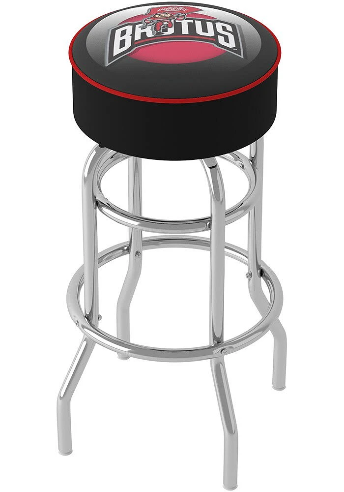 Ohio State Buckeyes Brutus Rush Foam Padded Pub Stool - Red