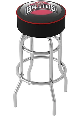 Ohio State Buckeyes Brutus Rush Foam Padded Pub Stool - Red