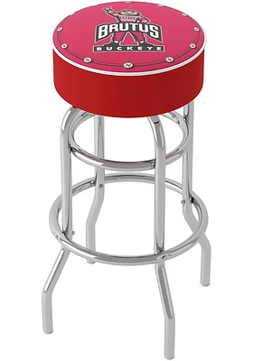 Ohio State Buckeyes Brutus Foam Padded Pub Stool - Red