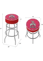 Ohio State Buckeyes Brutus Foam Padded Pub Stool - Red