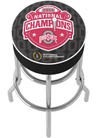 Ohio State Buckeyes CFP Champions 2014 Foam Classic Pub Stool - Black