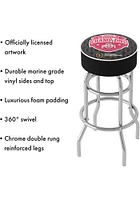 Ohio State Buckeyes CFP Champions 2014 Foam Classic Pub Stool - Black