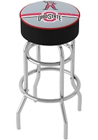 Ohio State Buckeyes Brutus Stripe Foam Padded Pub Stool - Red