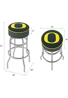 Oregon Ducks Logo Foam Padded Pub Stool - Yellow