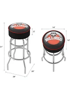 Georgia Bulldogs Throwback Foam Padded Pub Stool - Red