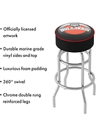 Georgia Bulldogs Throwback Foam Padded Pub Stool - Red
