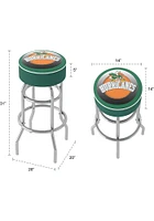 Miami Hurricanes Throwback Foam Padded Pub Stool - Green