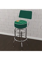 Miami Hurricanes Padded Back Pub Stool - Green