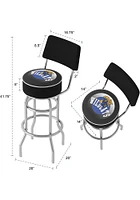 Kentucky Wildcats Throwback Padded Back Pub Stool