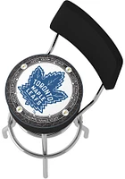 Toronto Maple Leafs Throwback Padded Pub Stool - Blue