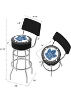 Toronto Maple Leafs Throwback Padded Pub Stool - Blue