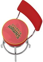 Atlanta Hawks Fade Padded Pub Stool - Red