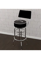 Brooklyn Nets Fade Padded Pub Stool - Black