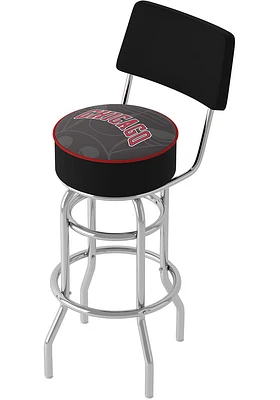 Chicago Bulls Fade Padded Pub Stool - Red