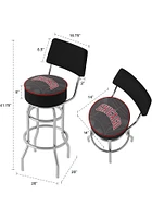 Chicago Bulls Fade Padded Pub Stool - Red