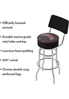 Chicago Bulls Fade Padded Pub Stool - Red