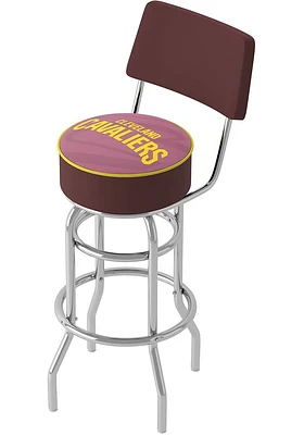 Cleveland Cavaliers Fade Padded Pub Stool - Yellow