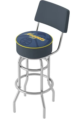 Denver Nuggets Fade Padded Pub Stool - Blue