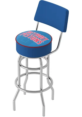 Detroit Pistons Fade Padded Pub Stool - Red