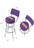 Los Angeles Lakers Padded Pub Stool