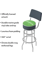 Minnesota Timberwolves Fade Padded Pub Stool - Green