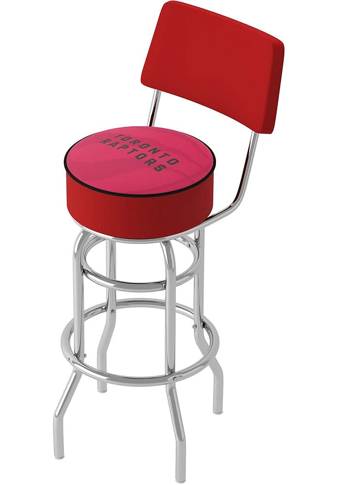 Toronto Raptors Fade Padded Pub Stool - Red
