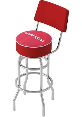 Washington Wizards Fade Padded Pub Stool - Red