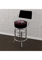 Ohio State Buckeyes Fade Padded Pub Stool - Red