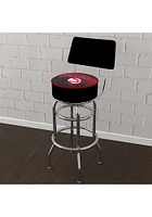 Atlanta Hawks Hardwood Classic Padded Pub Stool - Red