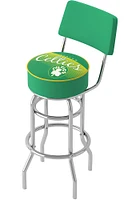 Boston Celtics Hardwood Classic Padded Pub Stool - Green