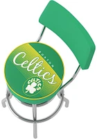 Boston Celtics Hardwood Classic Padded Pub Stool - Green