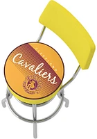 Cleveland Cavaliers Hardwood Classic Padded Pub Stool - Yellow