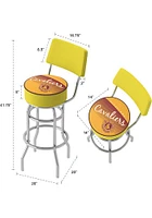 Cleveland Cavaliers Hardwood Classic Padded Pub Stool - Yellow