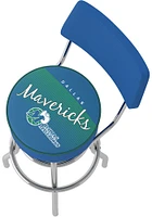 Dallas Mavericks Padded Pub Stool