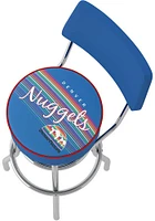 Denver Nuggets Padded Pub Stool - Red