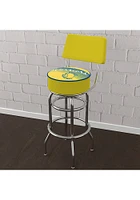 Golden State Warriors Hardwood Classic Padded Pub Stool - Yellow