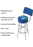 Minnesota Timberwolves Hardwood Classic Padded Pub Stool - Green