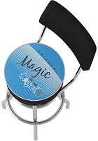 Orlando Magic Hardwood Classic Padded Pub Stool - Blue