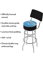 Orlando Magic Hardwood Classic Padded Pub Stool - Blue