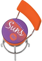 Phoenix Suns Hardwood Classic Padded Pub Stool - Orange