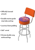 Phoenix Suns Hardwood Classic Padded Pub Stool - Orange