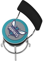 Charlotte Hornets Padded Pub Stool - Blue