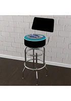 Charlotte Hornets Padded Pub Stool - Blue