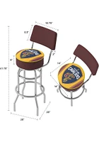 Cleveland Cavaliers Logo Padded Pub Stool - Yellow