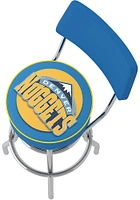 Denver Nuggets Padded Pub Stool - Yellow