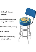 Denver Nuggets Padded Pub Stool - Yellow