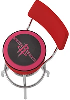 Houston Rockets Padded Pub Stool - Red