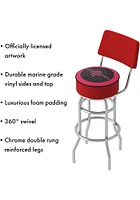 Houston Rockets Padded Pub Stool - Red