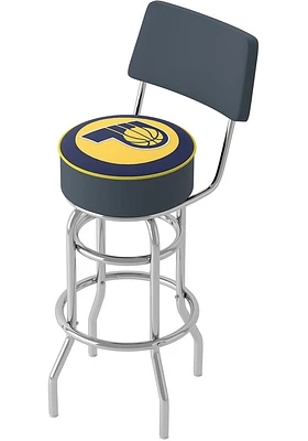 Indiana Pacers Padded Pub Stool - Yellow